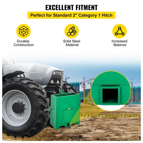 ballast metal boxes popano|ballast box for green tractor.